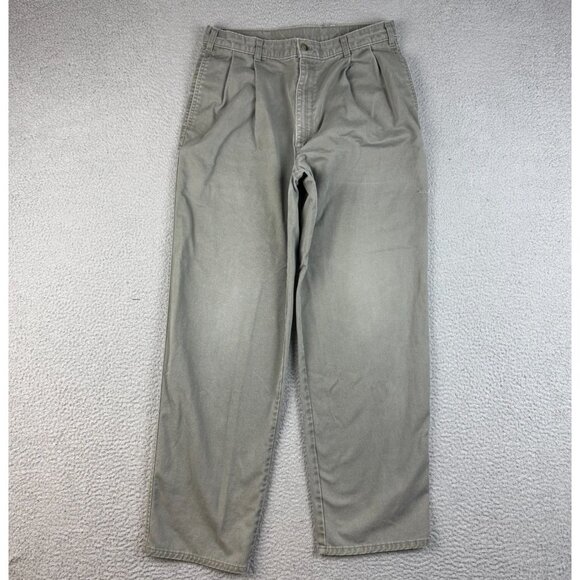 Dockers Other - Vintage Dockers Khakis Classic Pleated Pants Men's 34x32 Cotton USA Made Slacks